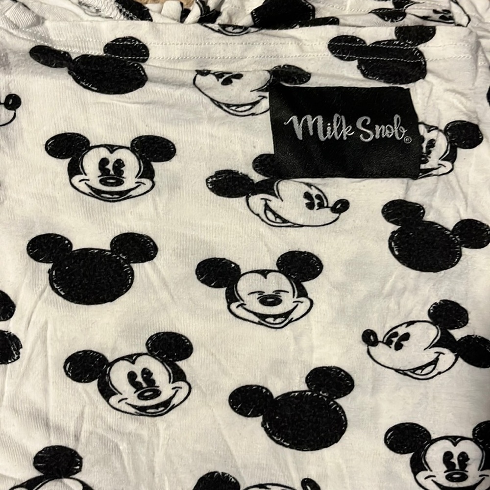Milk snob baby carrier cover in Mickey Mouse